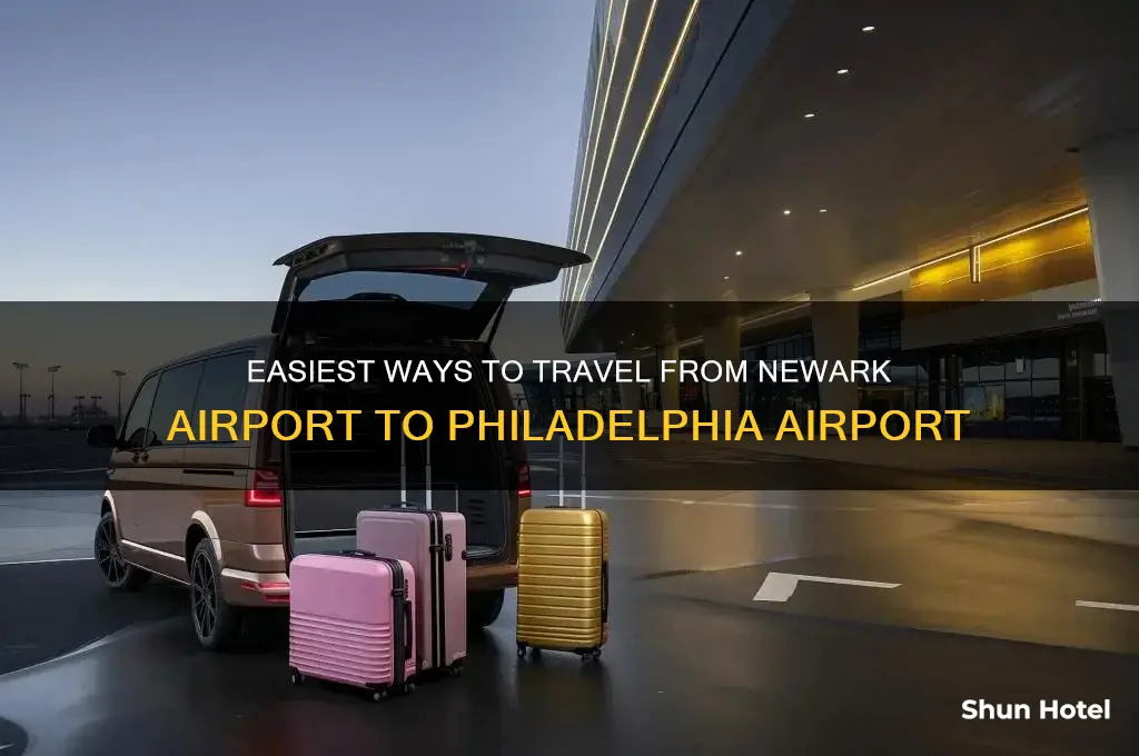 how to get from newark airport to philadelphia airport