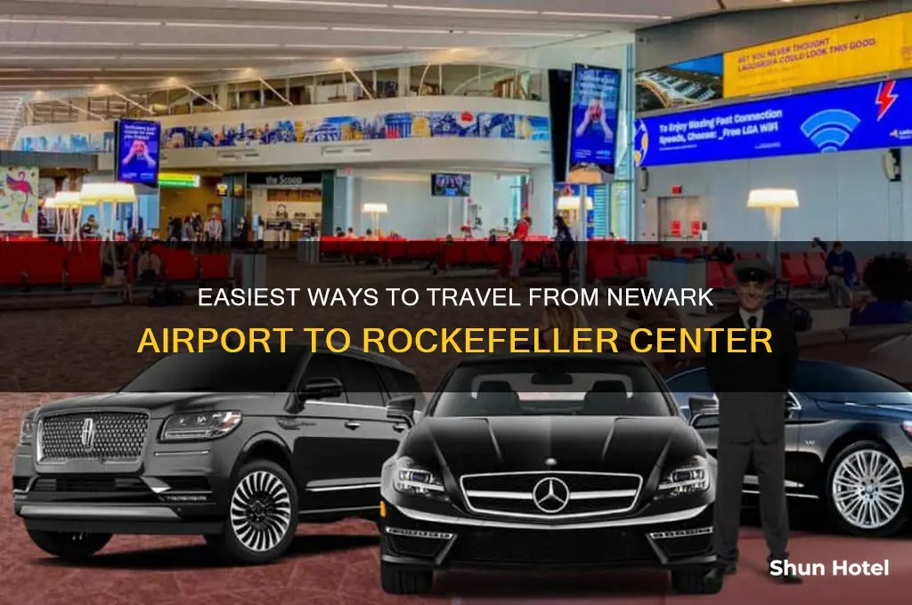 how to get from newark airport to rockefeller center