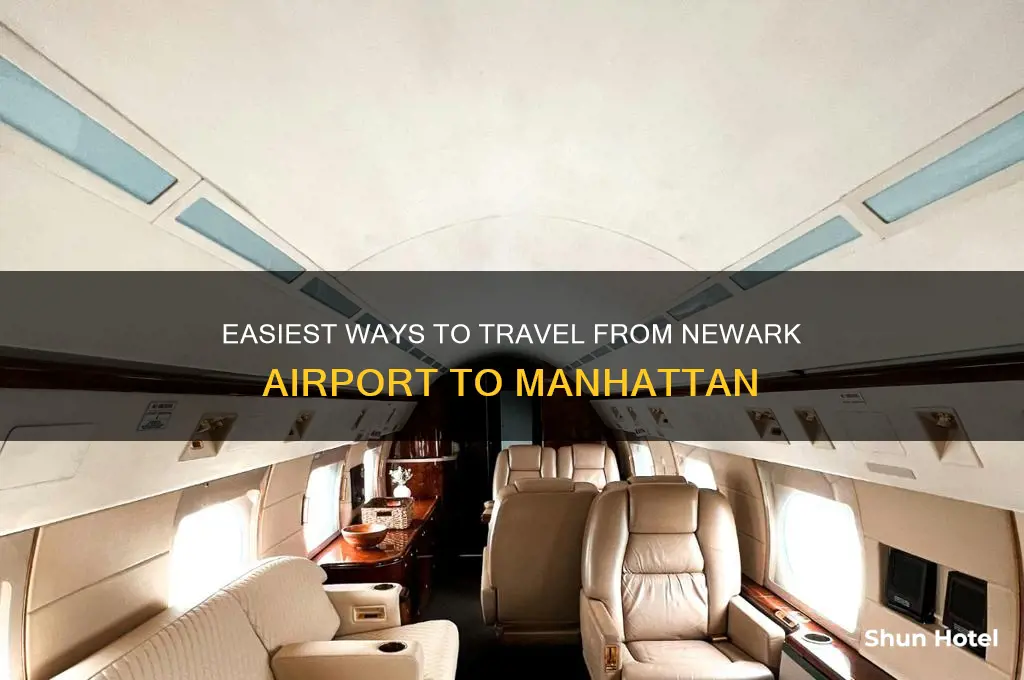 how to get from newark liberty international airport to manhattan