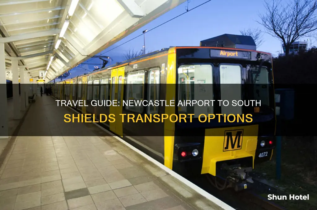 how to get from newcastle airport to south shields
