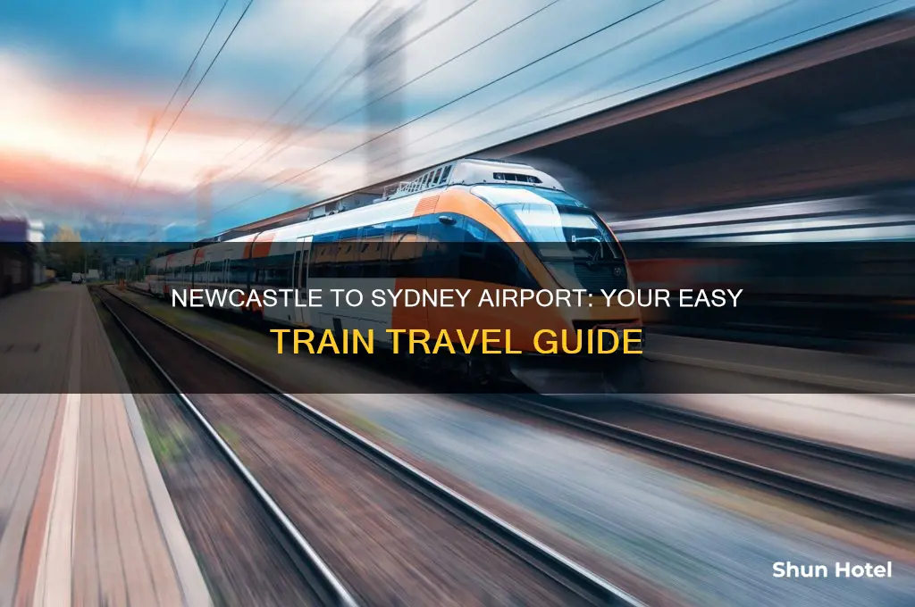 how to get from newcastle to sydney airport by train