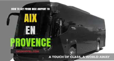 Travel Guide: Nice Airport to Aix-en-Provence Transport Options