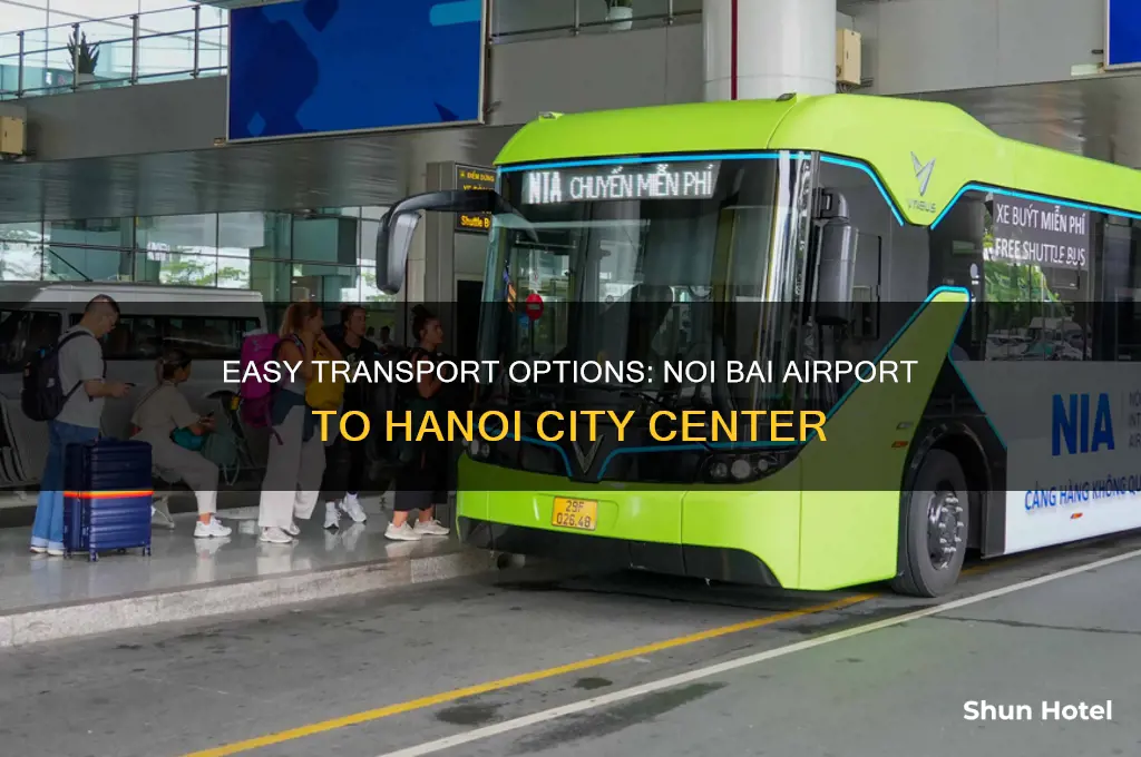 how to get from noi bai airport to hanoi