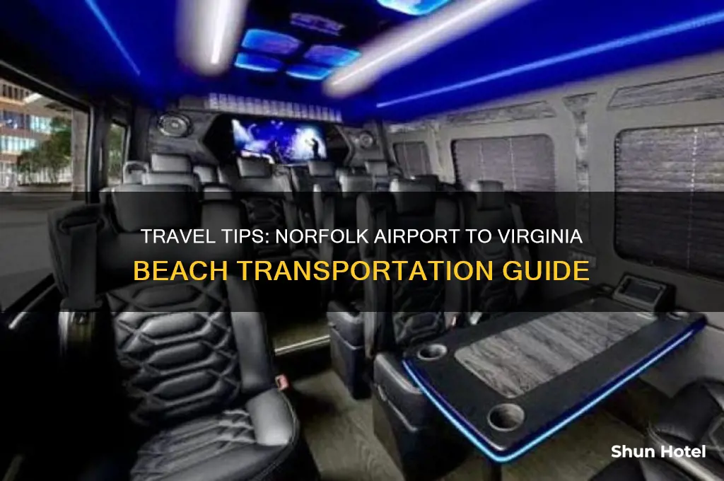 how to get from norfolk airport to virginia beach
