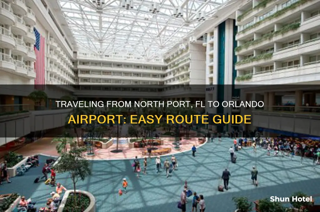 how to get from north port fl to orlando airport