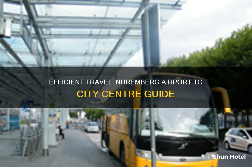 how to get from nuremberg airport to centre