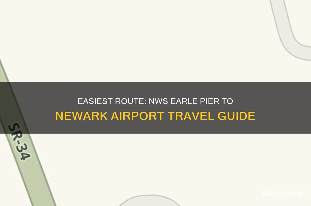 how to get from nws earle pier to newark airport