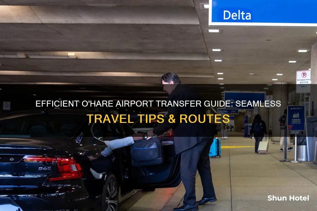 how to get from o hare transfer to airport