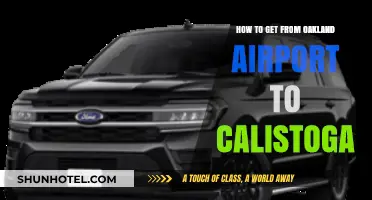 Easy Travel Guide: Oakland Airport to Calistoga Transport Options