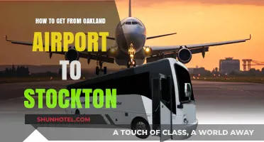 Oakland Airport to Stockton: Easy Transportation Options and Tips