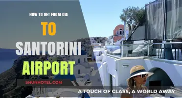 Traveling from Oia to Santorini Airport: Easy Transport Options