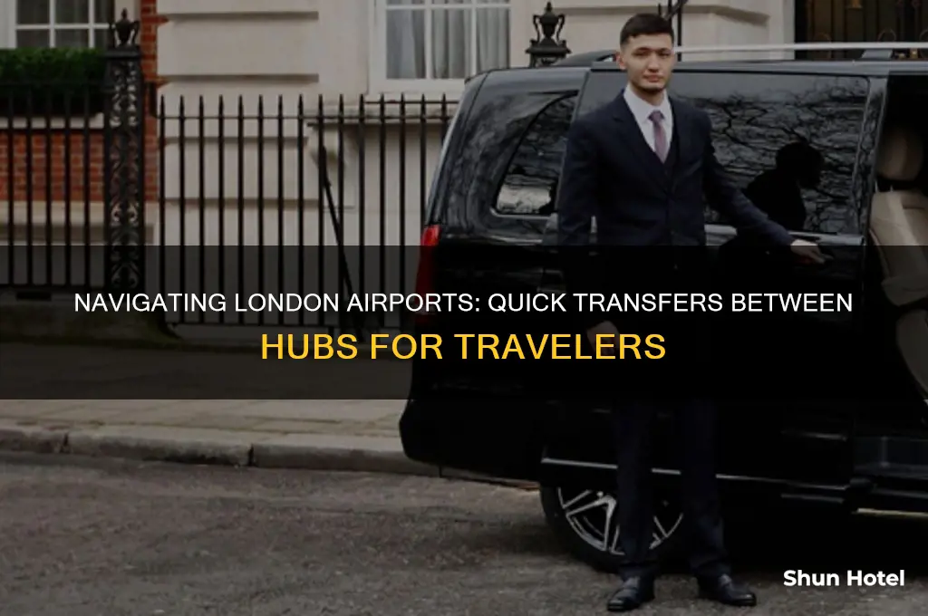 how to get from one airport to another in london