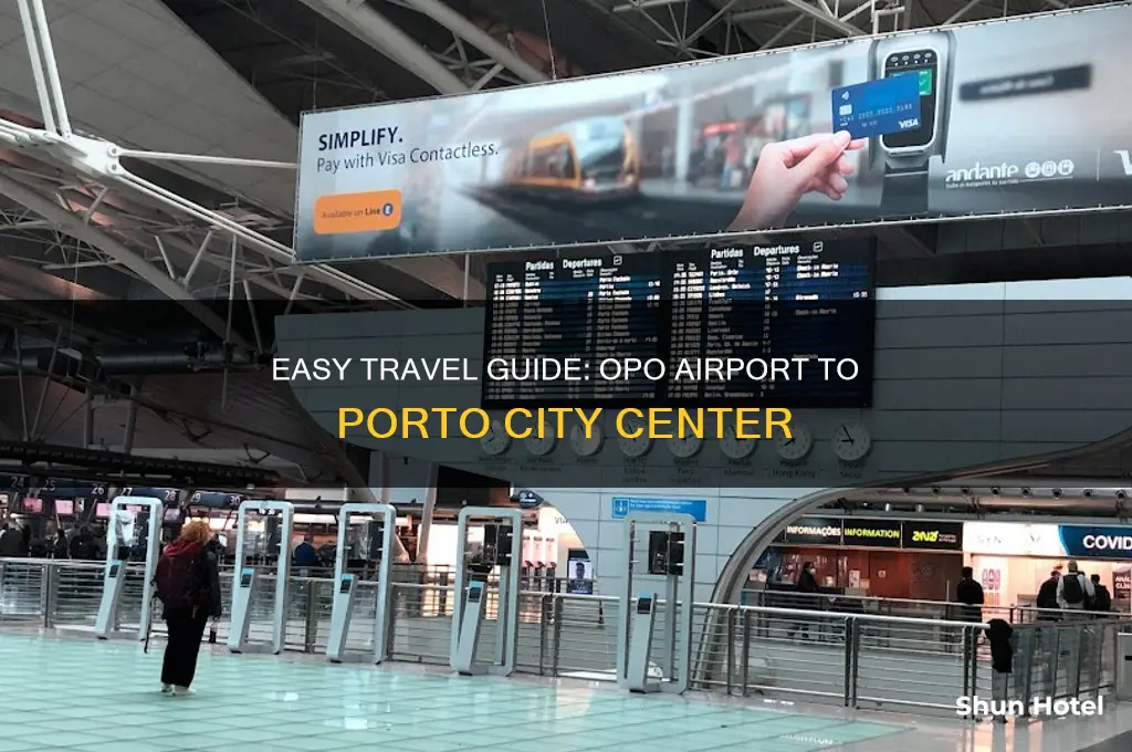 how to get from opo airport to porto
