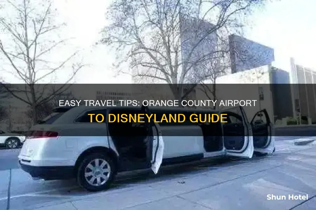 how to get from orange county airport to disneyland