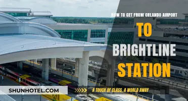 Orlando Airport to Brightline Station: Easy Transportation Options