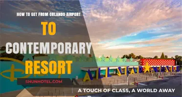 Orlando Airport to Contemporary Resort: Easy Transportation Options Guide
