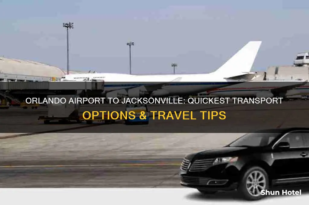 how to get from orlando airport to jacksonville