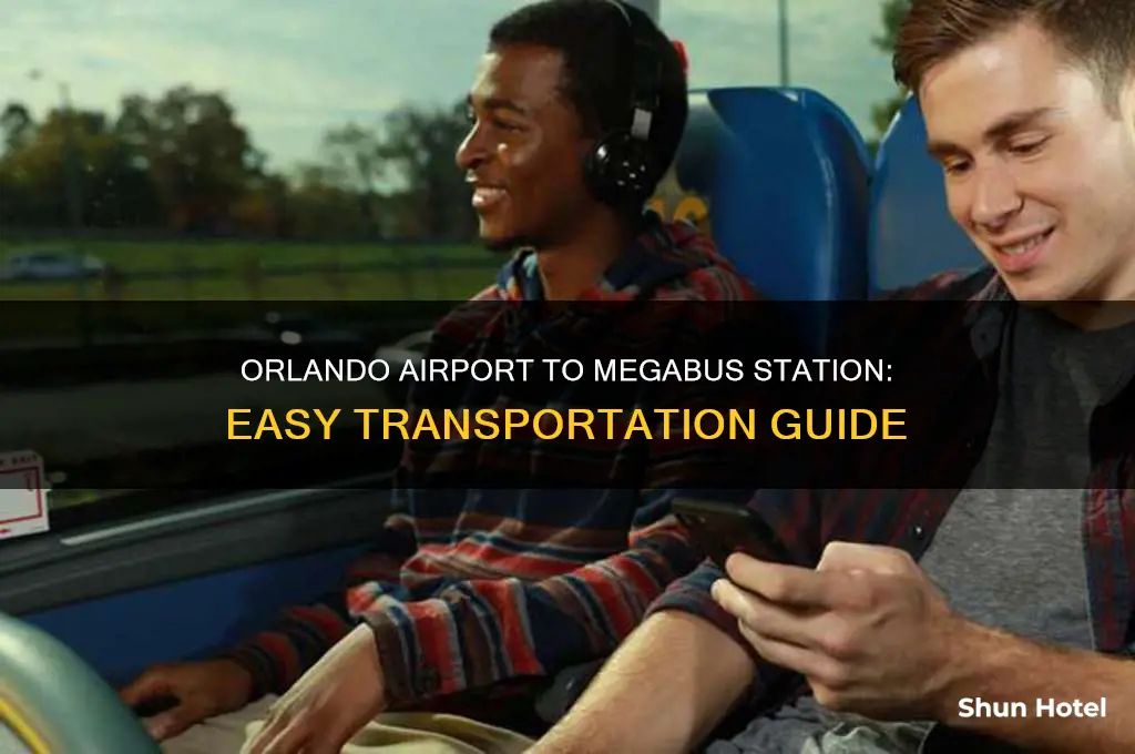 how to get from orlando airport to megabus station