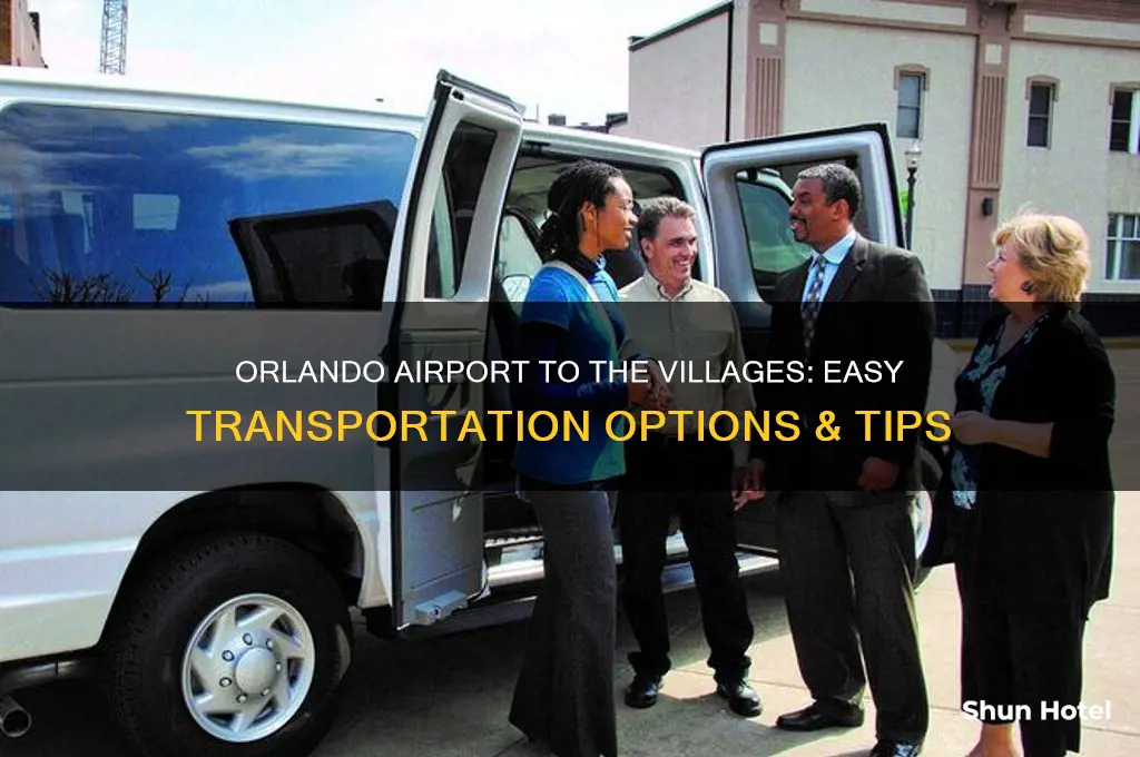how to get from orlando airport to the villages