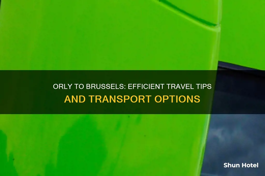 how to get from orly airport to brussels