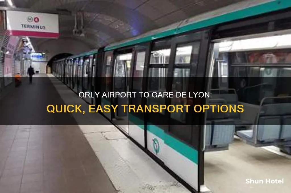 how to get from orly airport to gare du lyon