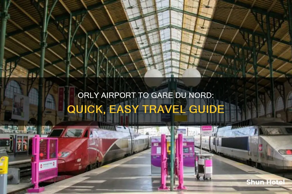 how to get from orly airport to gare du nord