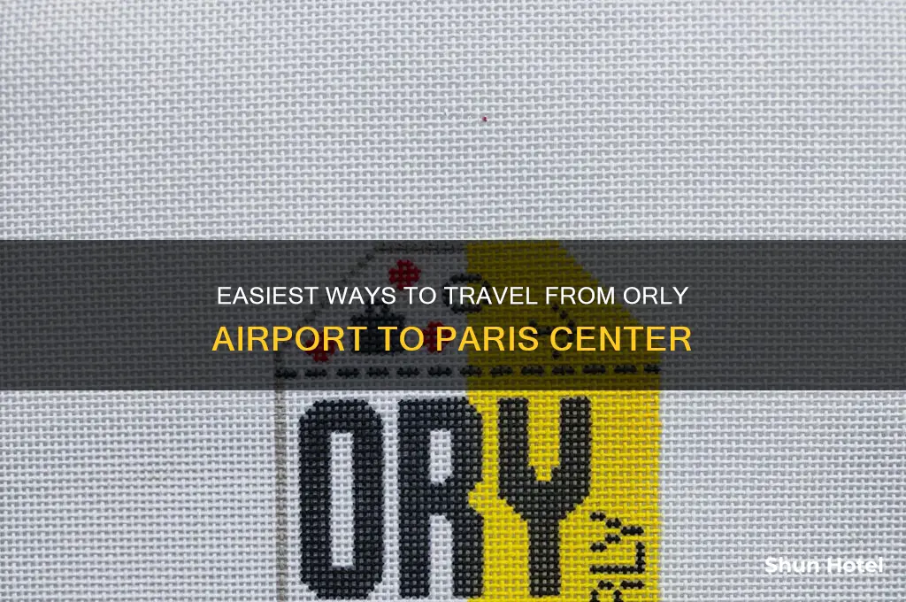 how to get from orly airport to paris