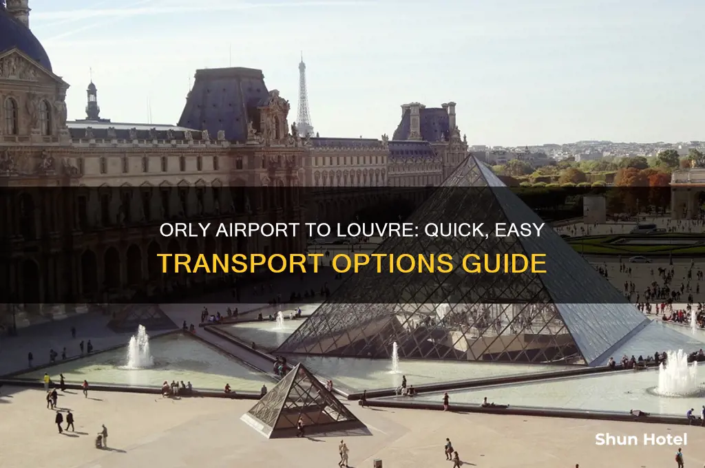 how to get from orly airport to the louvre