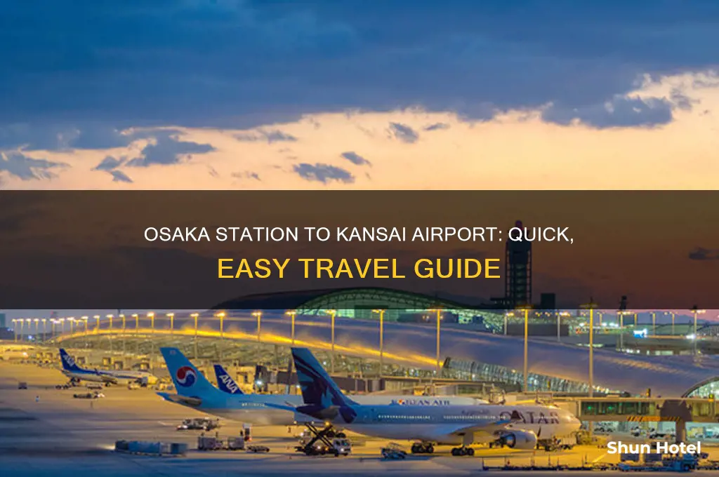 how to get from osaka station to kansai airport