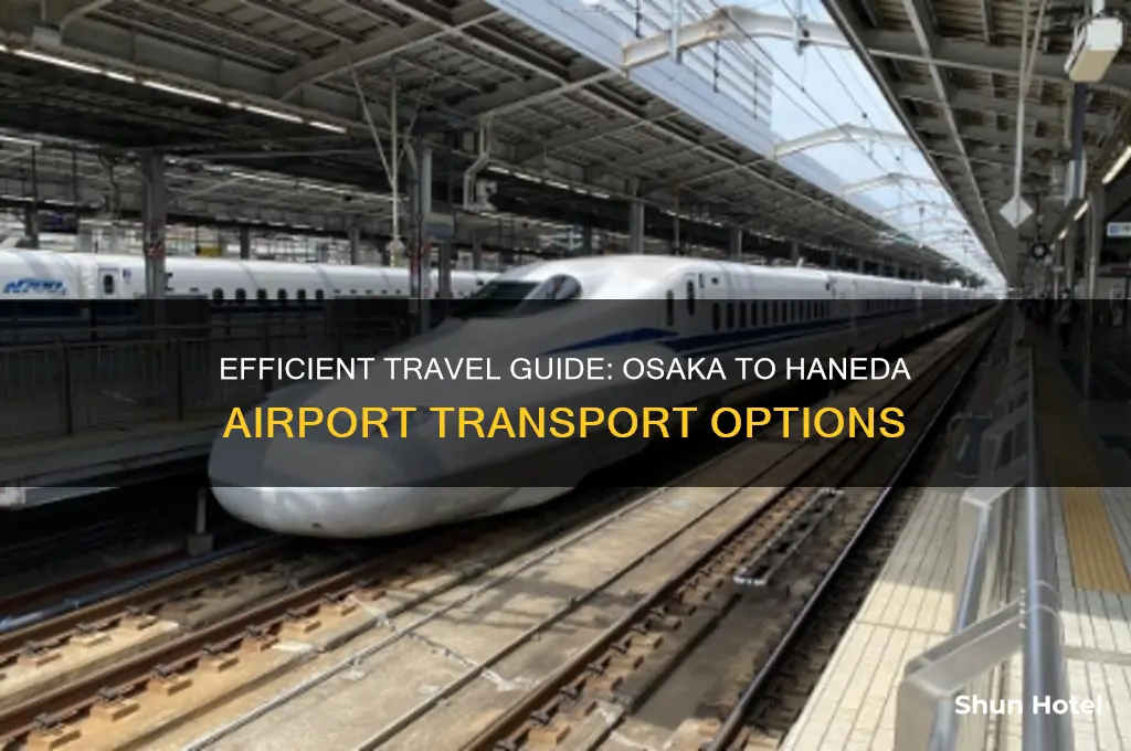 how to get from osaka to haneda airport