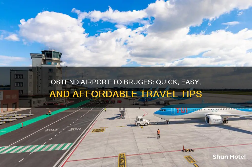 how to get from ostend airport to bruges