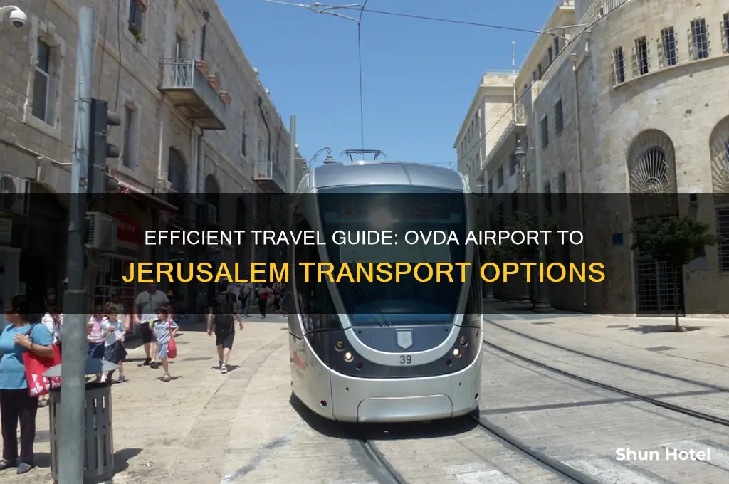 how to get from ovda airport to jerusalem