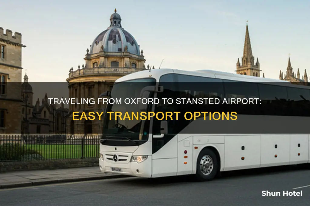 how to get from oxford to stansted airport