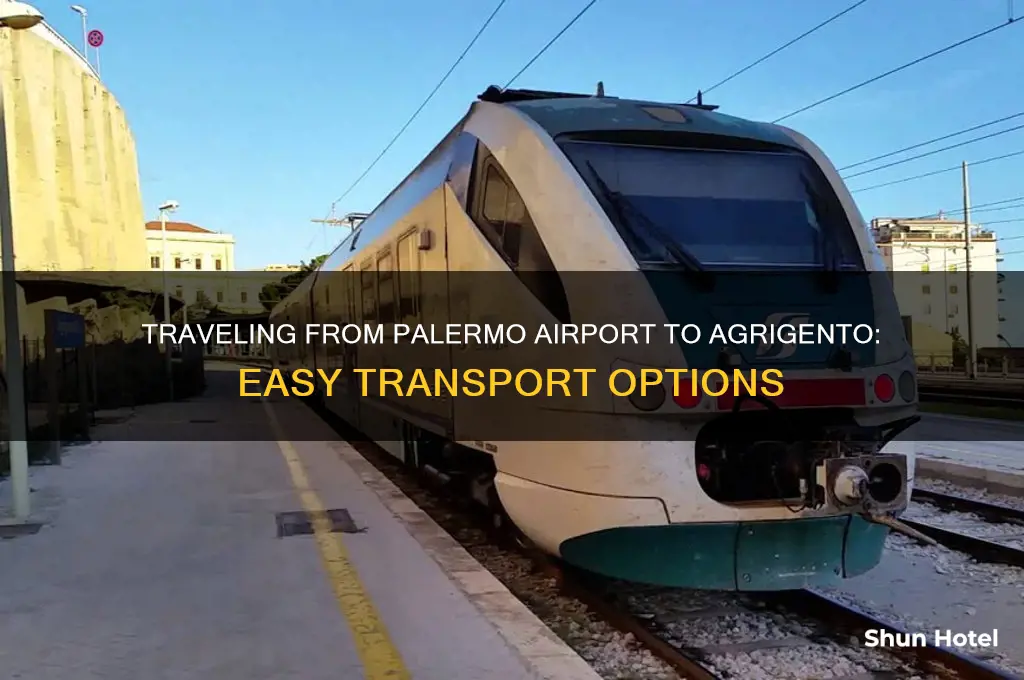 how to get from palermo airport to agrigento