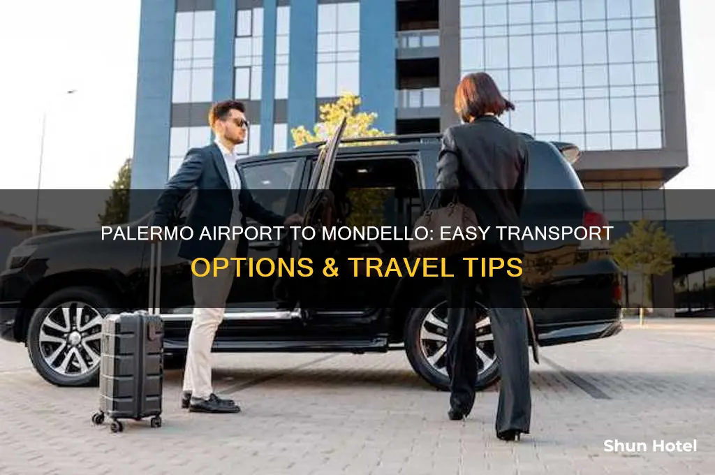 how to get from palermo airport to mondello