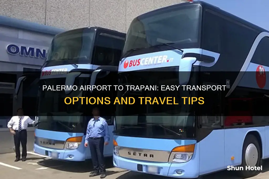 how to get from palermo airport to trapani