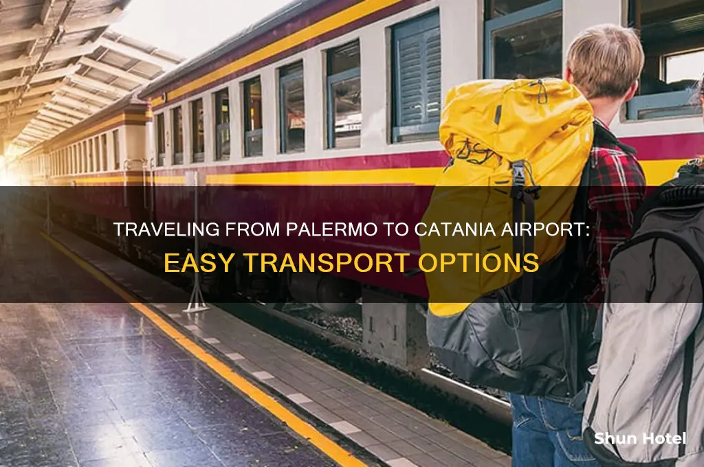 how to get from palermo to catania airport