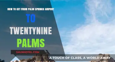 Traveling from Palm Springs Airport to Twentynine Palms: Easy Guide