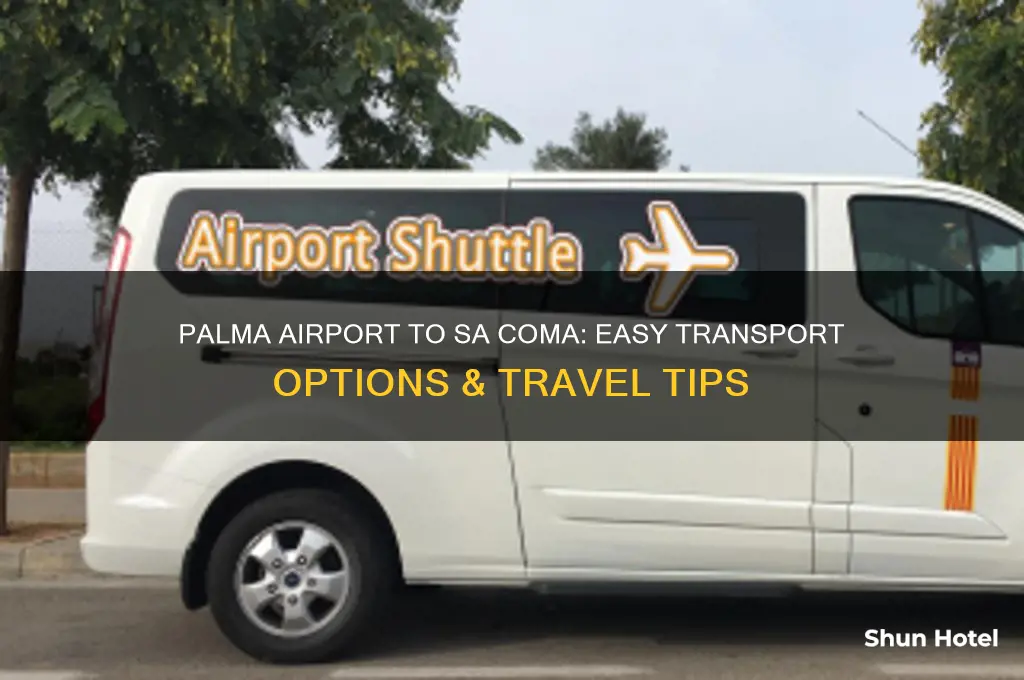 how to get from palma airport to sa coma