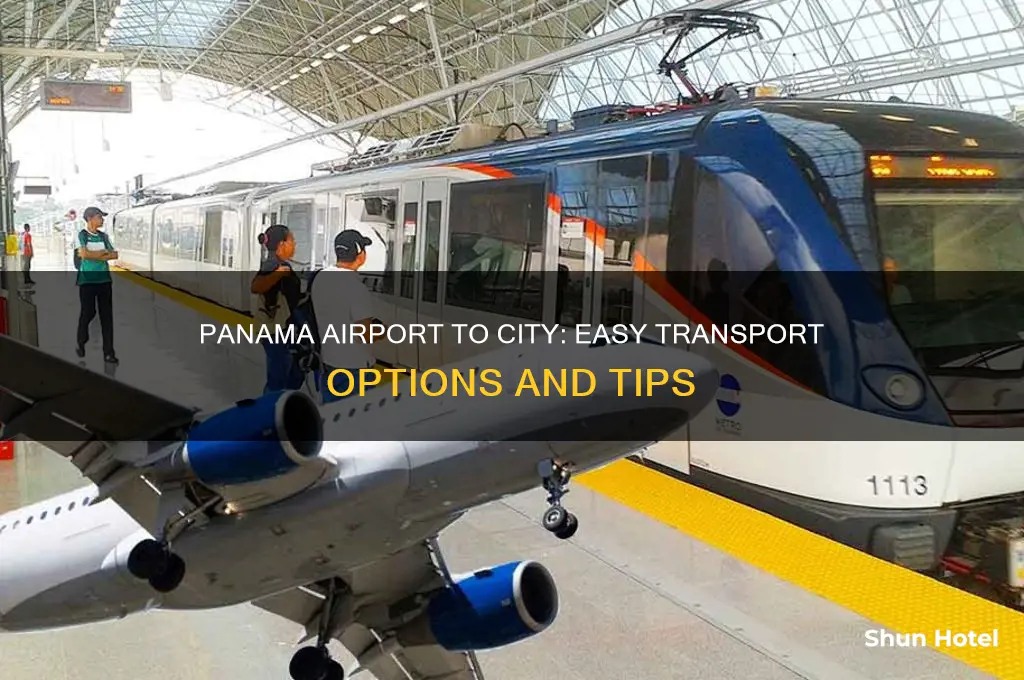 how to get from panama airport to city