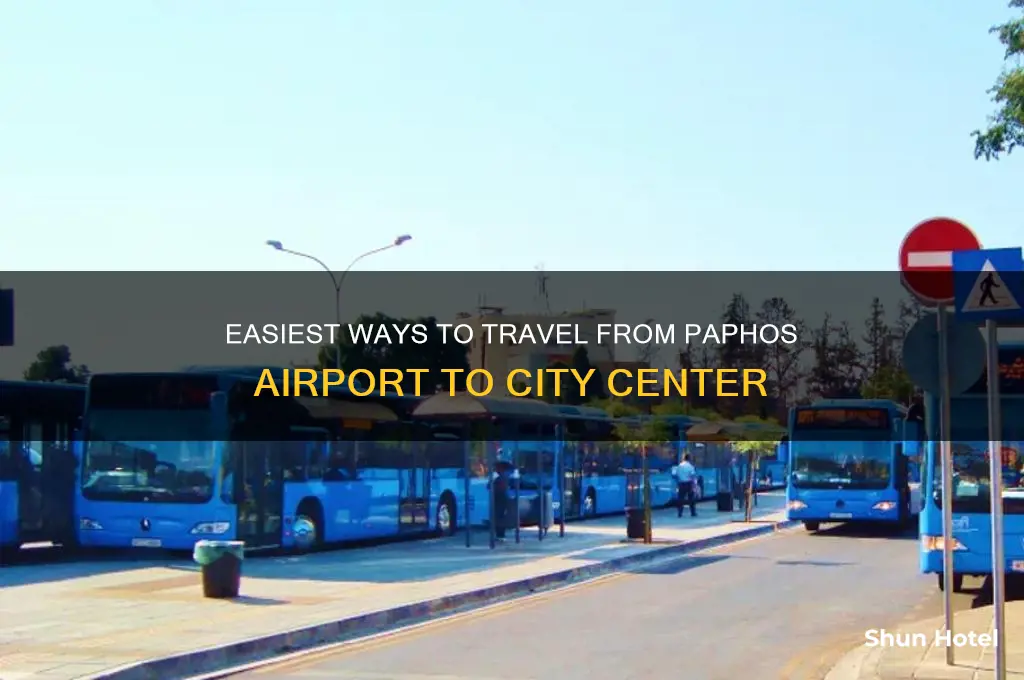 how to get from paphos airport to city center