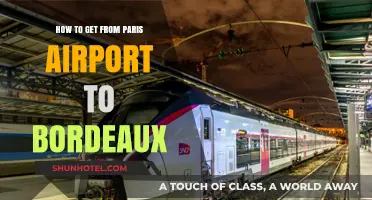 Traveling from Paris Airport to Bordeaux: Easy Transport Options