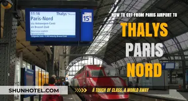 Paris Airport to Thalys Paris Nord: Quick & Easy Transit Guide