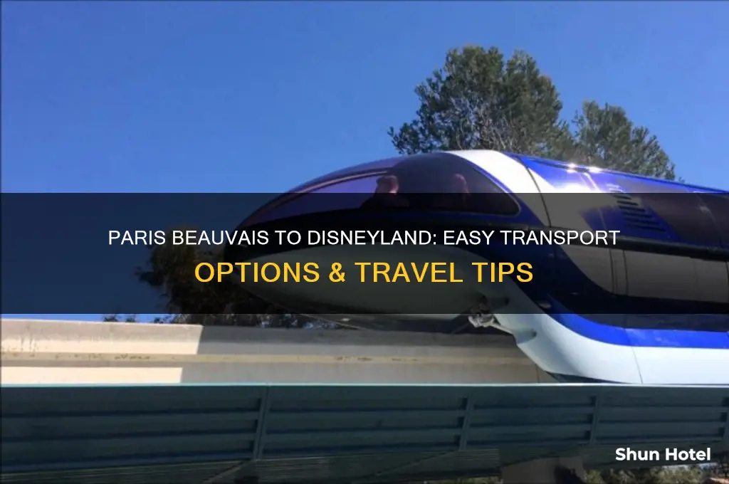 how to get from paris beauvais airport to disneyland