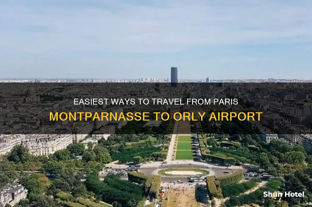 how to get from paris montparnasse to paris orly airport