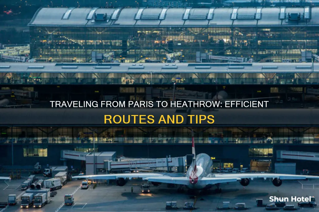 how to get from paris to heathrow airport