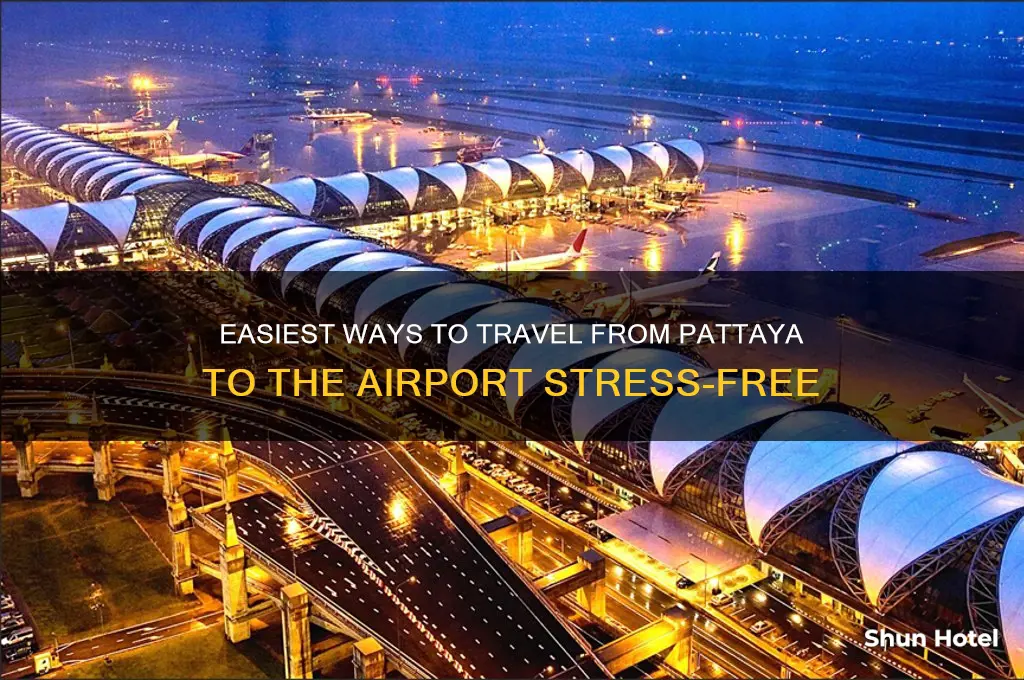 how to get from pattaya to airport