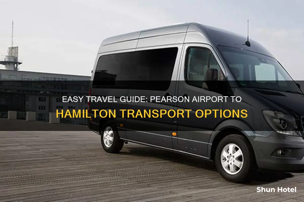how to get from pearson airport to hamilton