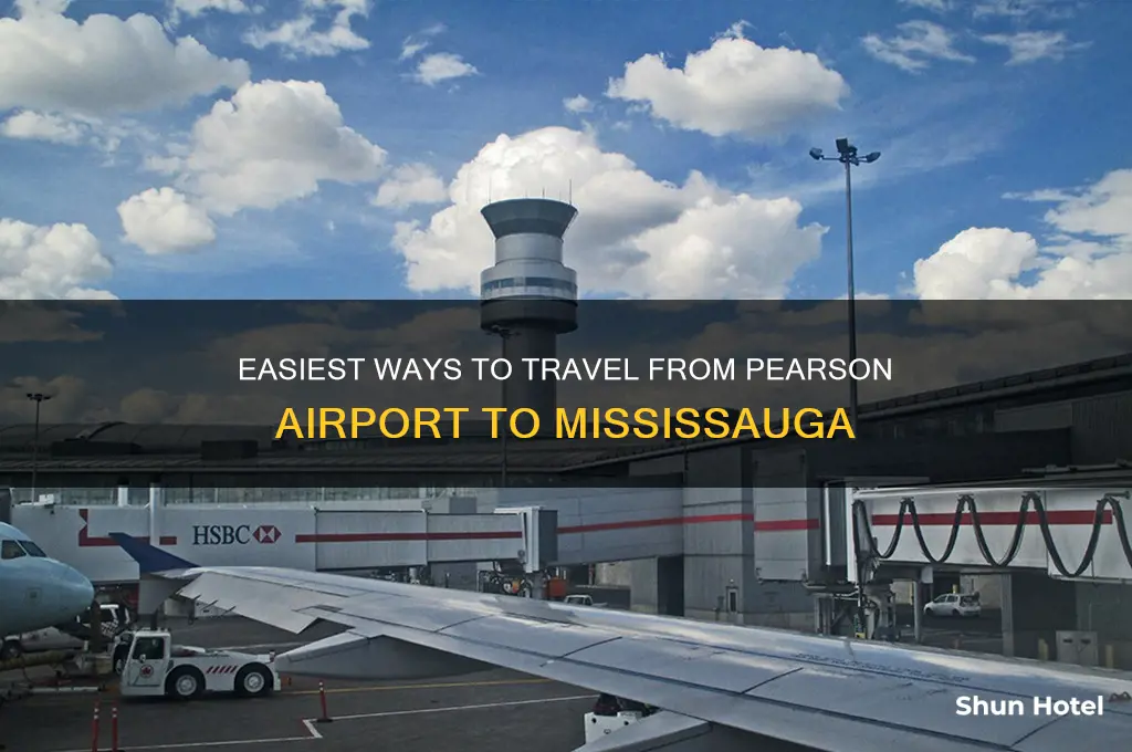 how to get from pearson airport to mississauga