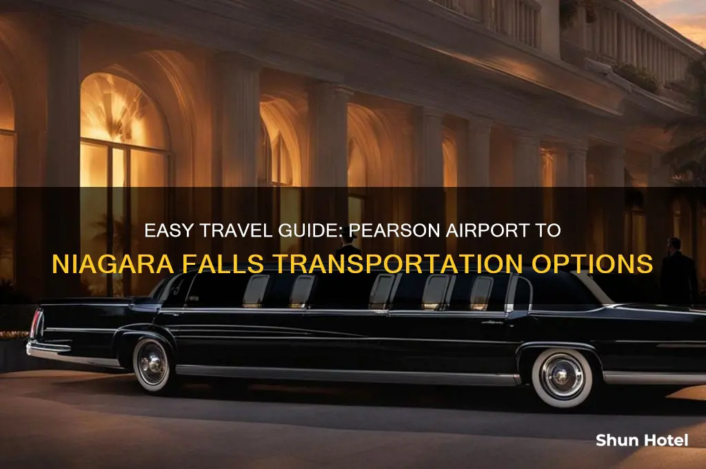 how to get from pearson airport to niagara falls